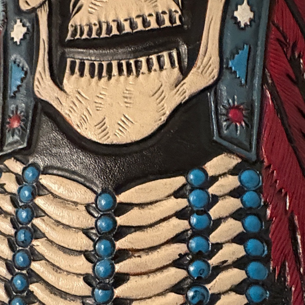 Liberty Boot Company hand made tooled, Lynard Skynard cowboy Boots. NIB. - Picture 2 of 13